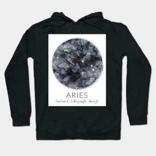 Aries Zodiac Moon Constellation Hoodie